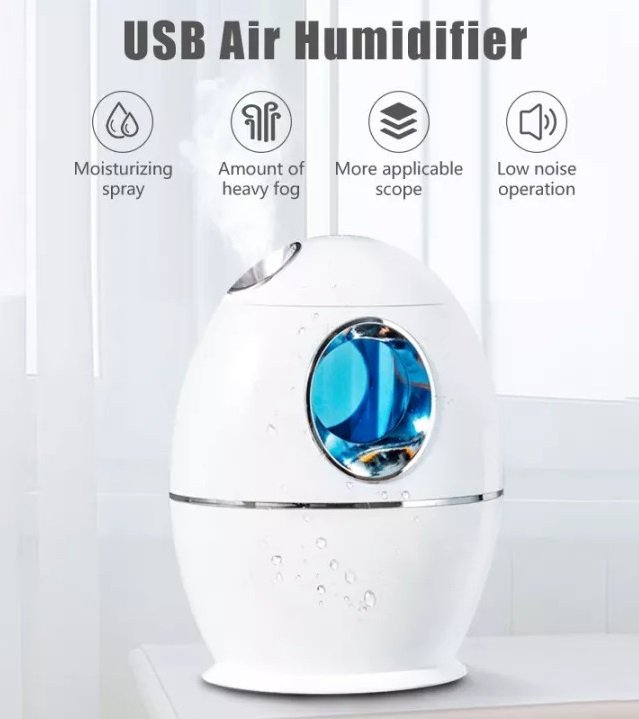 4. Ultrasonic Air Humidifier Review – Best Portable Humidifier image