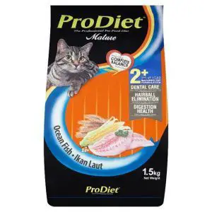 8. Makanan Kucing Kering Ikan Laut ProDiet [Ulasan] - Imej Alternatif Bajet Terbaik