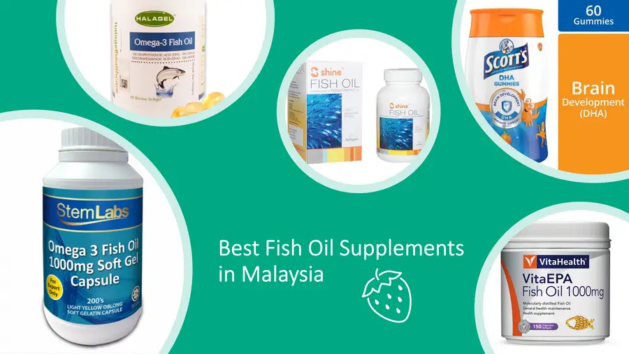 5 Makanan Tambahan Minyak Ikan Terbaik Malaysia: Imej Diperakui Halal