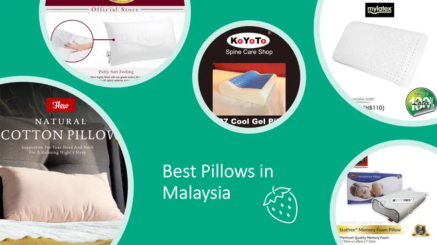 5 Bantal Terbaik Di Malaysia: Penjagaan Leher & Tidur Berkualiti [2021].