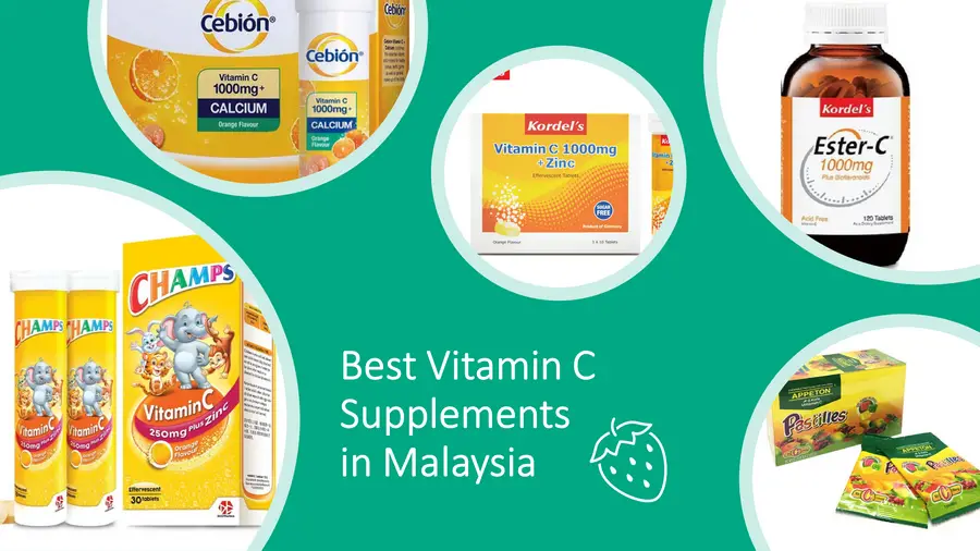 5 Makanan Tambahan Vitamin C Terbaik Di Malaysia 2021 untuk Kehidupan Sihat imej