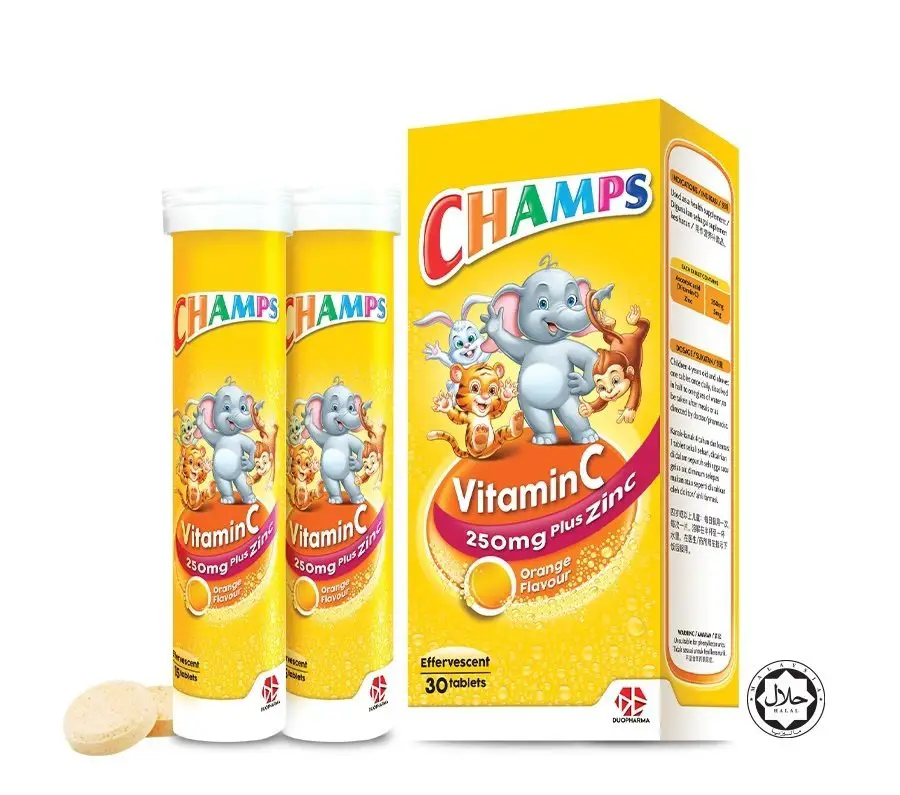 5. CHAMPS Vitamin C plus Zinc Effervescent Review image