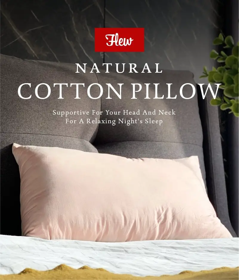 2. Flew Natural Cotton Pillow Review image