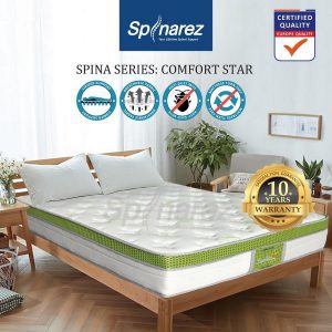 3. SpinaRez Pocket Star Pocket Spring Hybrid Mattress Review - Best Value Pocket Spring Mattress image