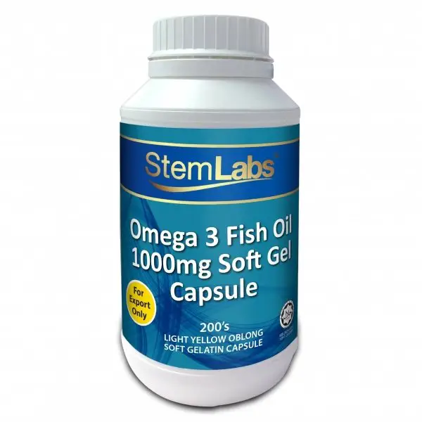 1. StemLabs Omega 3 Minyak Ikan 1000mg Gambar ulasan