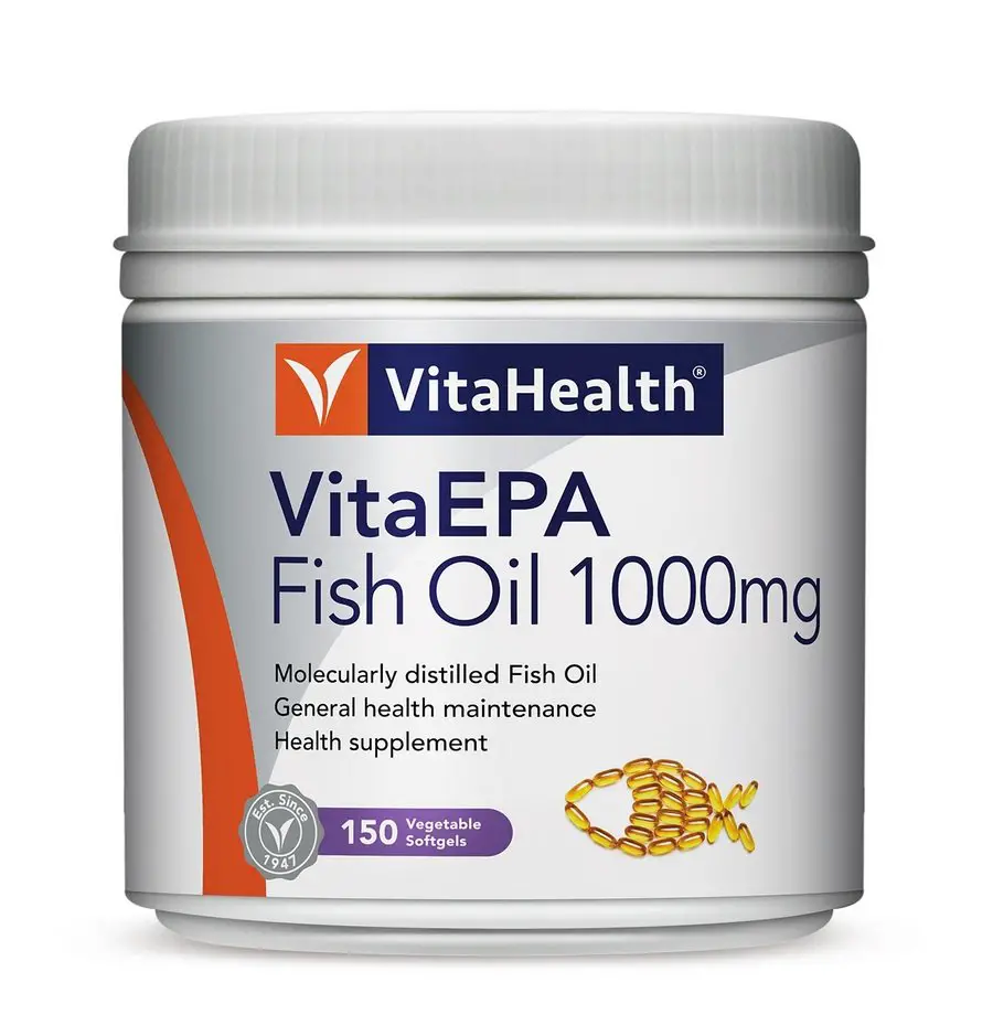 Imej Kajian Minyak Ikan VitaHealth VitaEPA 1000mg