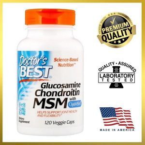 3. MSM Glukosamin Chondroitin Terbaik Doktor dengan imej OptiMSM [Semakan].