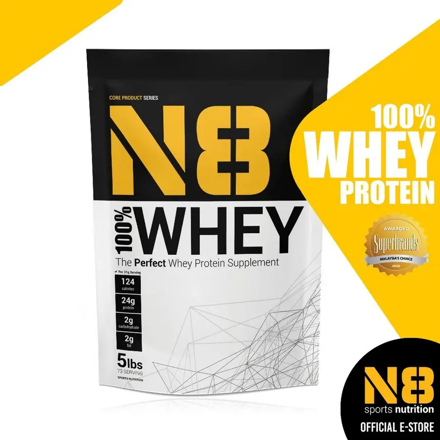 5. N8 100% Whey Protein [Review] image