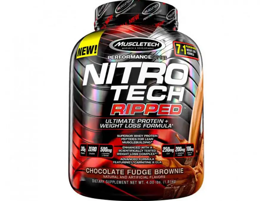 2. Imej Nitro-Tech Whey Isolate [Semakan].