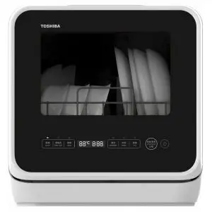5. Toshiba DWS-22AMY (K) Mini Dishwasher Review image