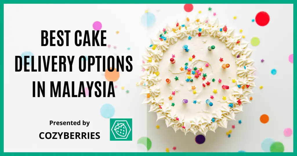 penghantaran kek terbaik di Malaysia: Pulau Pinang, Ipoh, Johor Bahru