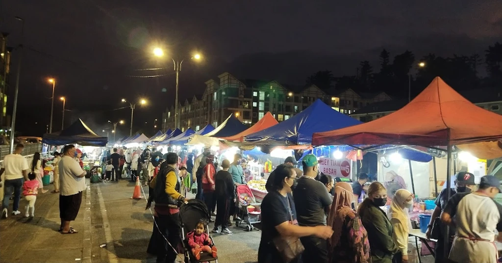 Cameron Highlands Night Market Golden Hill Brinchang Market