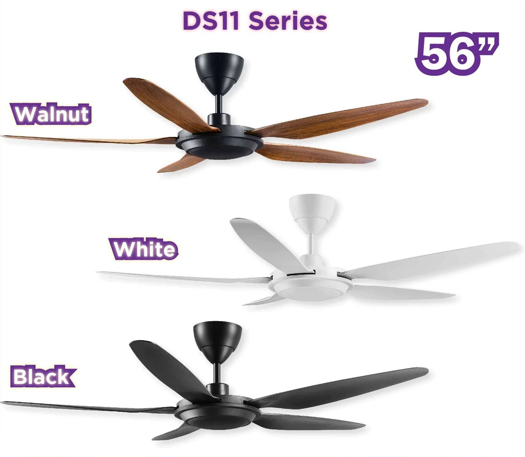 Deka 56 14 Speed DC Motor 5 Blades Ceiling Fan With Remote Control DS11
