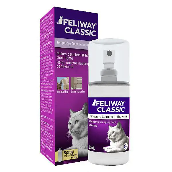 3. Use Feliway Spray or Diffuser