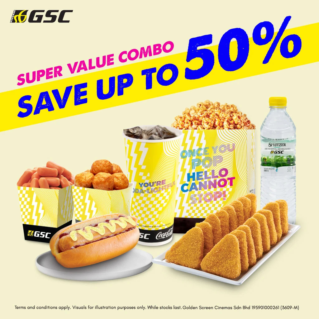 GSC Menu Prices in Malaysia Super Value Combo