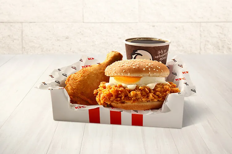 Harga Menu Sarapan KFC Makanan Kotak Malaysia