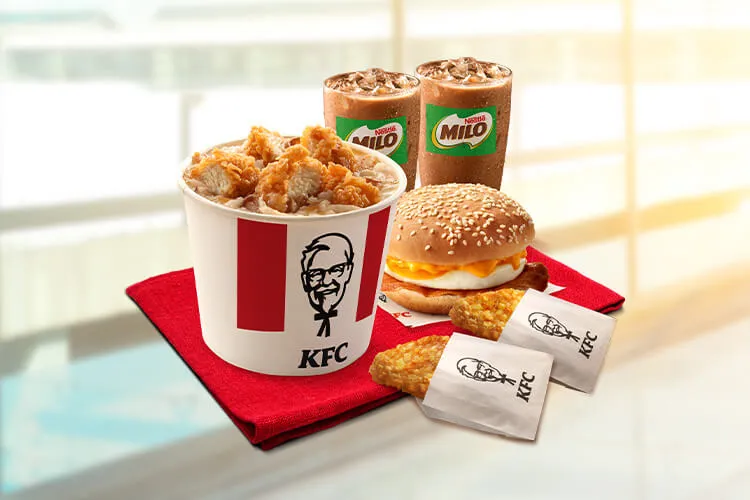 Harga Menu Sarapan KFC Kombo Nilai Malaysia
