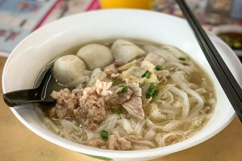 56. Koay Teow Th’ng (Flat Rice Noodles Soup)
