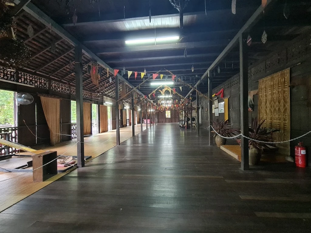 Longhouses in Kampung Budaya Sarawak 2