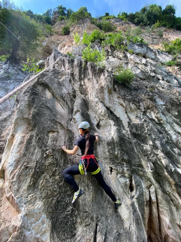 Rock Climbing at Batu Caves