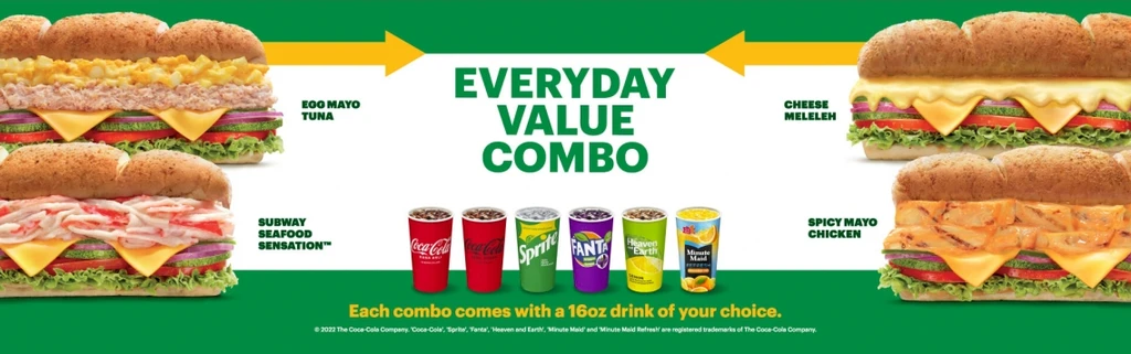 Subway Everyday Value Combo