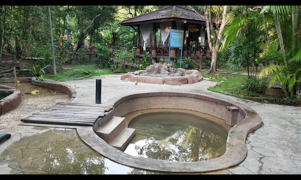 Sungai Klah Hot Spring Park Sungkai Perak Image