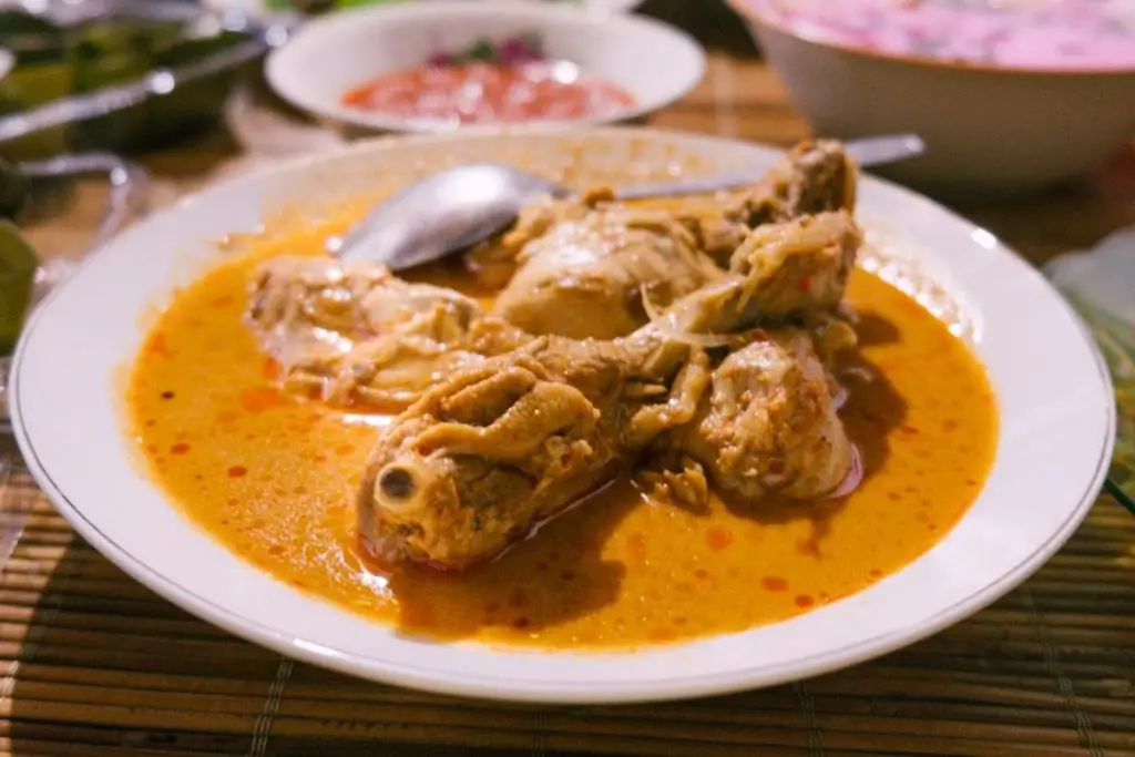 76. Gulai Ayam Kampung (Village Chicken Curry)