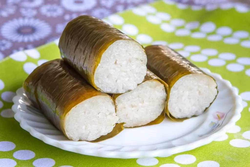 81. Lemang (Glutinous Rice Cooked in Bamboo)