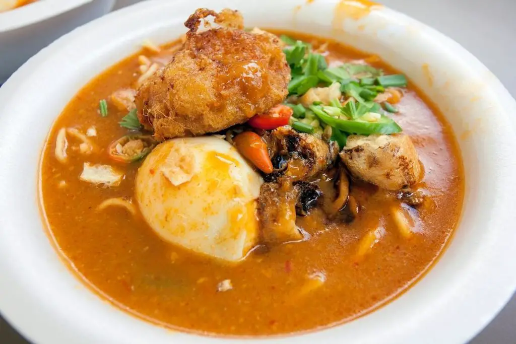 74. Mee Rebus (Boiled Noodles)