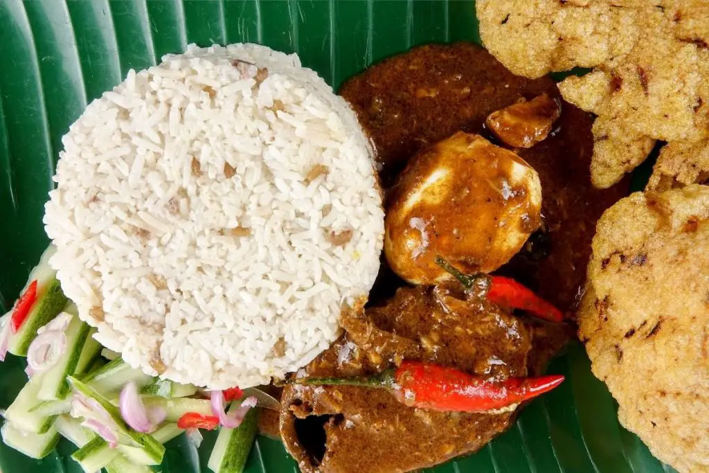 67. Nasi Dagang (Terengganu Coconut Milk-infused Rice)