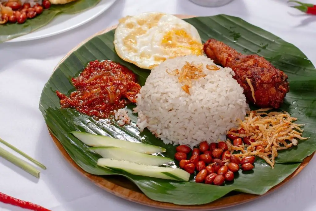 Nasi Lemak (Coconut Milk Rice)