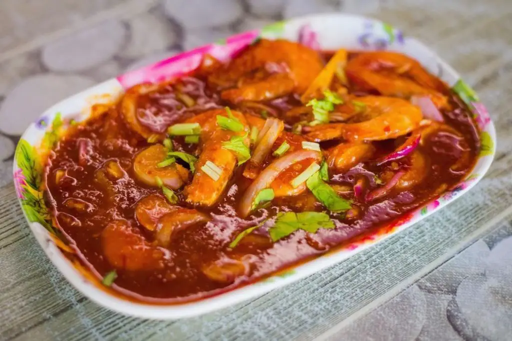 68. Sambal Udang (Prawns in Chili Paste)