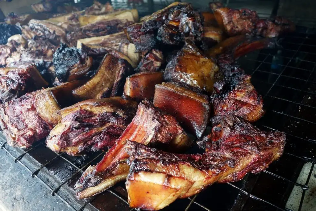 99. Sinalau Bakas (Smoked Wild Boar Meat)