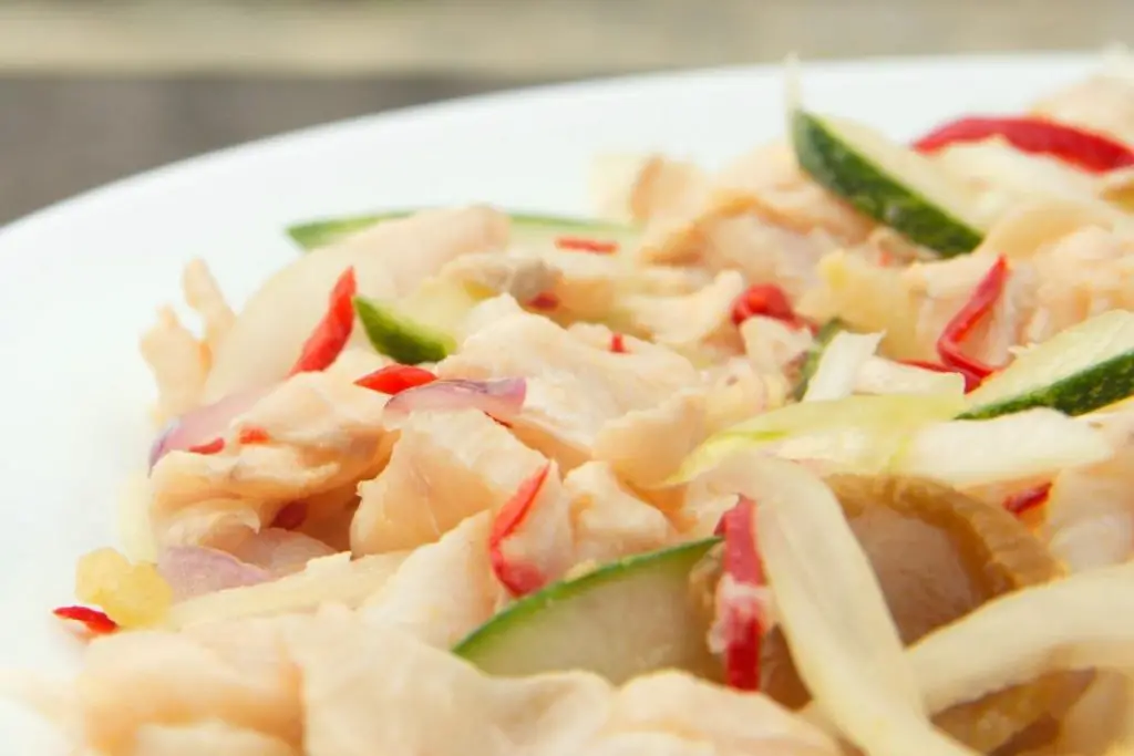 105. Umai (Sarawak Raw Fish Dish)